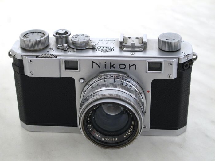 Nikon S mit Nikkor HC 5cm 1:2