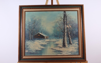 Oil Painting By Jackson-Signed