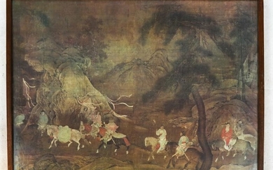 Orientalist Figures, Horses - Print