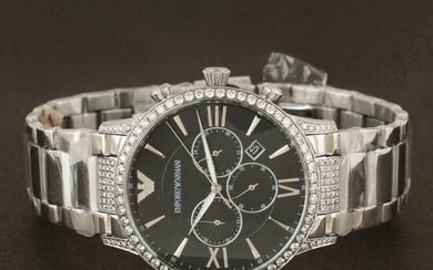 Original Emporio Armani Men's Diamond Watch