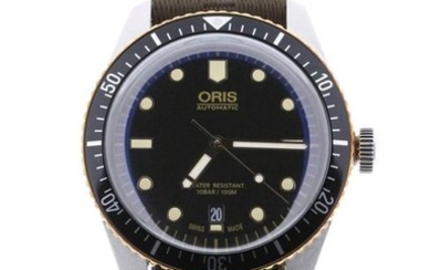 Oris - Divers Sixty-Five 40 mm Steel Bronze Bezel - 01 733 7707 4354-07 5 20 30 - Unisex - 2019