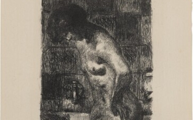 Pierre Bonnard, FEMME DEBOUT DANS SA BAIGNOIRE (B. 94)