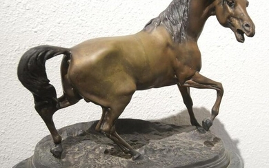 P.J. Mene bronze "Stallion"