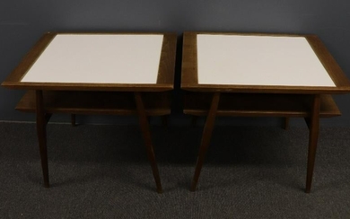 Pair Mid-century Modern Tables
