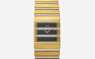 Piaget, 'Polo' bicolor gold wristwatch, Ref. 7131