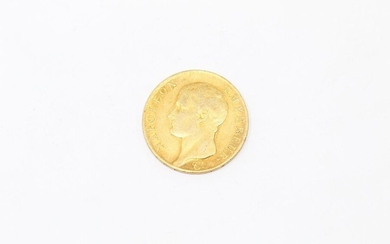 Coin of 40 francs Napoleon bare head 1806 A (Paris...