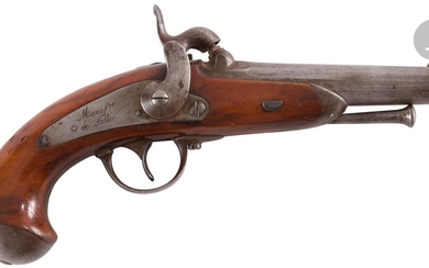 Pistolet de gendarmerie d’essai type 1842... - Lot 39 - Ader
