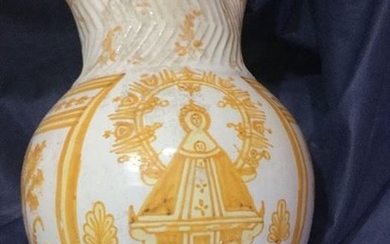 Pitcher (1) - Ceramic - 17th century