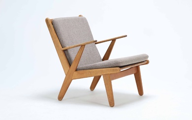 Poul M. Volther for FDB Møbler. Oak armchair, model 'J-53'