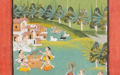 RAJASTHAN AND NORTHERN INDIA, LATE 18TH CENTURY - EARLY 19TH CENTURY | SIX INDIAN MINIATURES