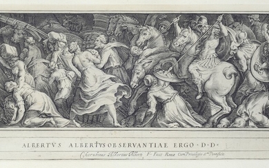 Cherubino Alberti (Borgo San Sepolcro, 1553 - Roma, 1615), Rape of the Sabine Women