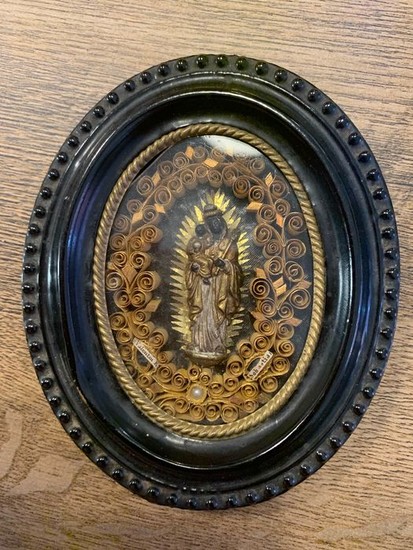Reliquary (1) - metal frame - 19th century