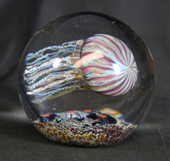 Richard Satava - Satava Art Studio - Passion Moon Sideswimmer Jellyfish - Sideswimmer