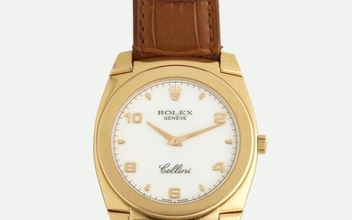 Rolex, 'Cellini' gold wristwatch, Ref. 5330