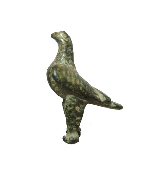 Roman bronze figurine in the form of an eagle