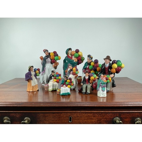 Royal Doulton: a collection of ten figures comprising "The B...
