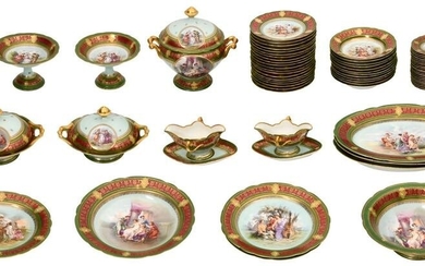 Royal Vienna Porcelain Dinner Service