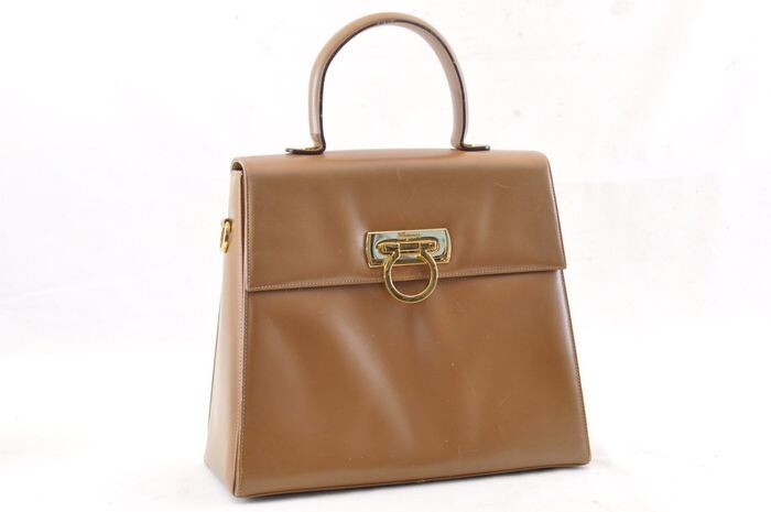 Salvatore Ferragamo - Gancini Leather Handbag