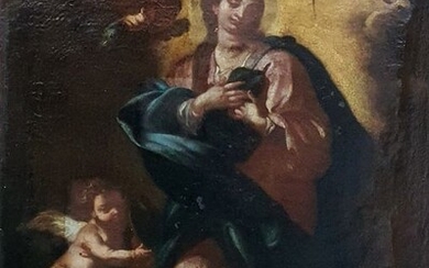 Scuola napoletana, XVII secolo - Immacolata concezione