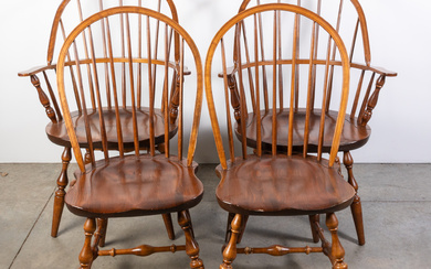 Set of 4 Nichold & Stone Windsor Chairs