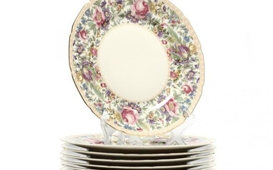 Set of Twelve Rosenthal "Garden Caprice" Plates