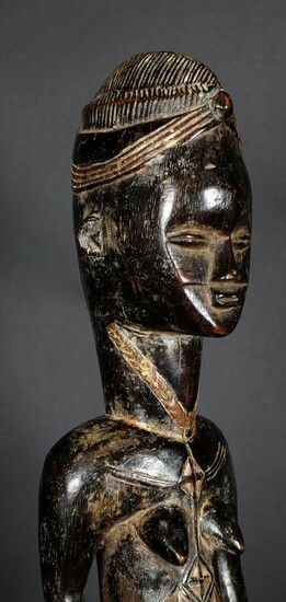 Statue(s) (1) - Wood - Ivory Coast - 1st half 20th century