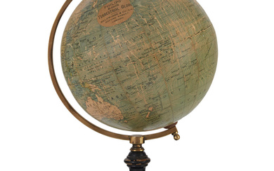 TABLETOP GLOBE; PHILIPS. Philips' 6-inch Terrestrial Globe. London: Selfridge ...