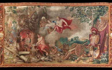 Tapestry from the Gobelins factory, Louis XIV, late 17th century | Tapisserie de la manufacture des Gobelins d'époque Louis XIV, fin du XVIIeme siècle