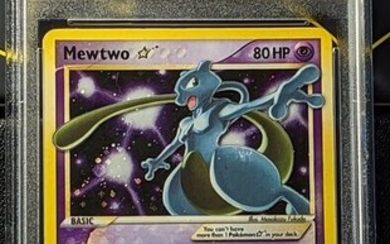 The Pokémon Company - Graded Card Mewto Holo Gold Star - 2006