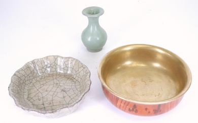 Three Chinese Porcelain Wares