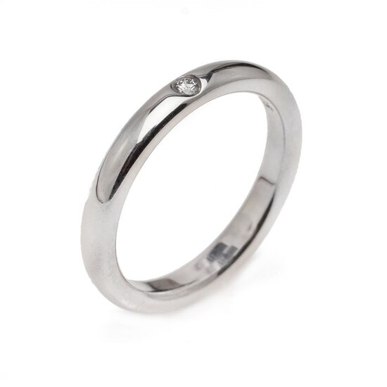 Tiffany - 925 Silver - Ring - 0.02 ct