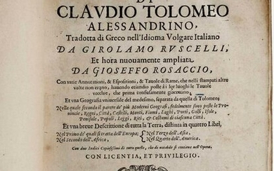 Tolomeo Claudio, Geografia di Claudio Tolomeo