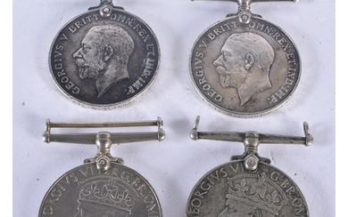 Two 1914-1918 War Medals awarded to 123286 Pte W Mearns MGC ...