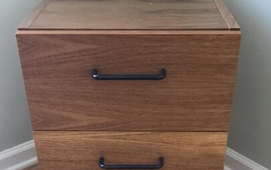 Two Drawer Office File Cabinet / End Table