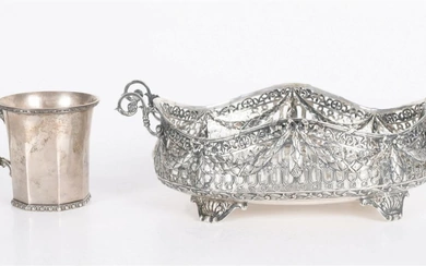 Two Pieces of Silver Tableware