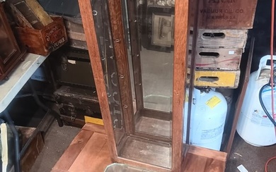 Two Vintage 1900s Display Cases
