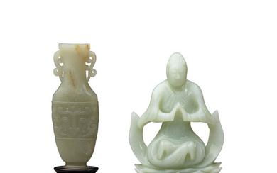 Two jade carvings