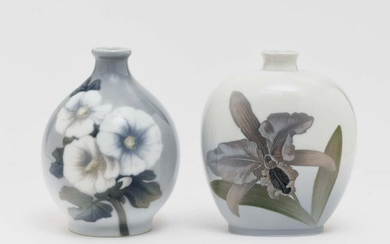 Two vases - Royal Porcelain Manufactory Copenhagen