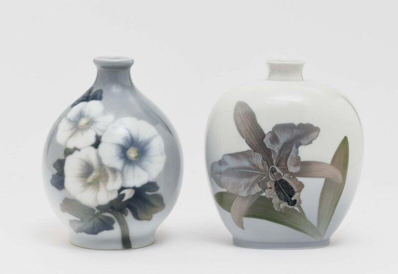 Two vases - Royal Porcelain Manufactory Copenhagen