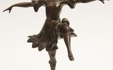 Unknown, 20th century, Dancer, bronze, Height: 10