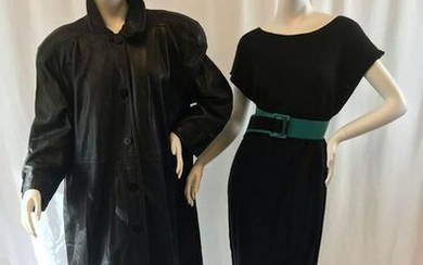 Valentino Black Lambskin Leather Coat and More!
