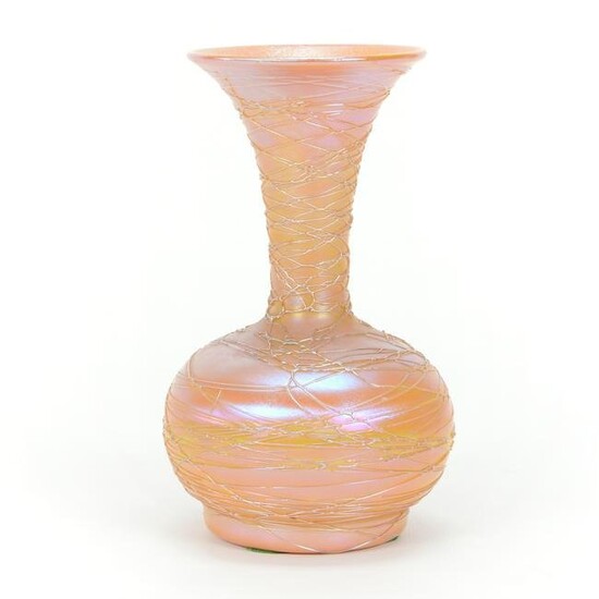 Vase, Unmarked Durand Art Glass