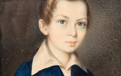 Vasily Tropinin (1776-1857), Portrait of the Artist Son - Arseny Tropinin