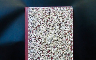 Vintage Late 19th Century Sterling Silver Document Folder