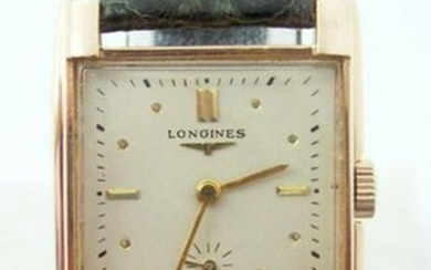 Vintage Solid 14k Rose LONGINES Winding Watch c.1950s