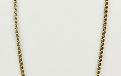 Well Made 17.75" Long 14k Gold Chain