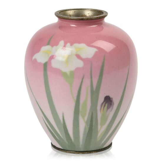 Wireless Japanese Cloisonne Vase