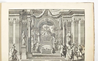 [XVIe au XIXe siècle] Pautre, J. le (1618-82). Album de 51 gravures Fin du XVIIe...