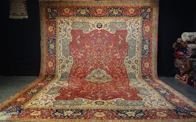 täbriz Iran signiert - Carpet - 416 cm - 305 cm