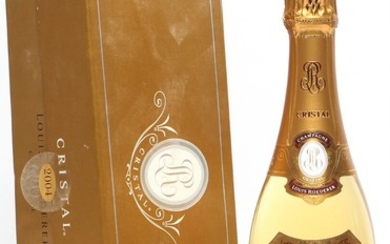 1 bt. Champagne “Cristal”, Louis Roederer 2004 A (hf/in). Oc.